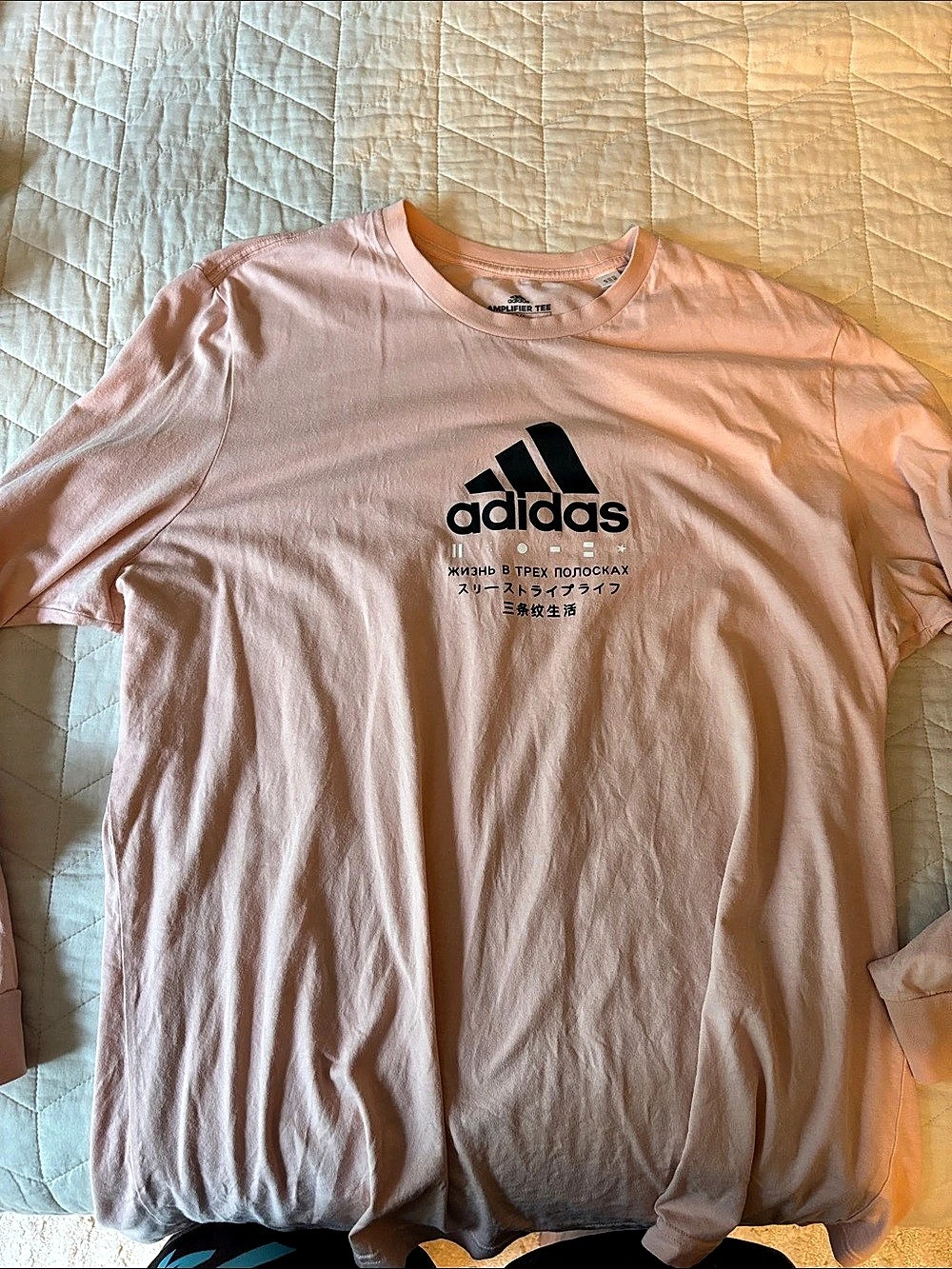 adidas Pink long Sleeve